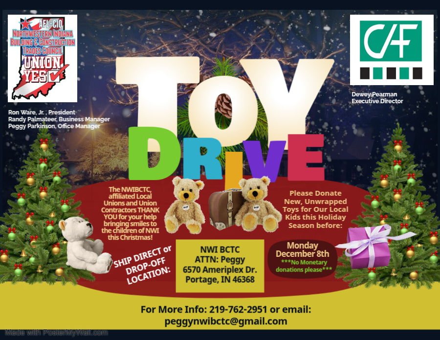 Toy Drive Postcard
